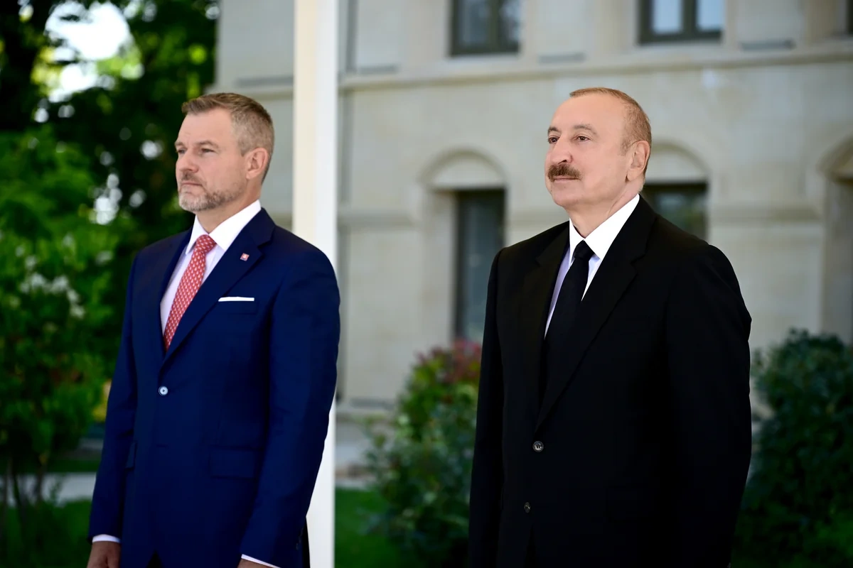 İlham Əliyev Şuşada Peter Pelleqrinini qarşıladı - FOTO
