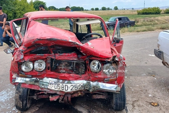 Goranboyda yol qəzasında iki nəfər ölüb, 5 nəfər xəsarət alıb - YENİLƏNİB
