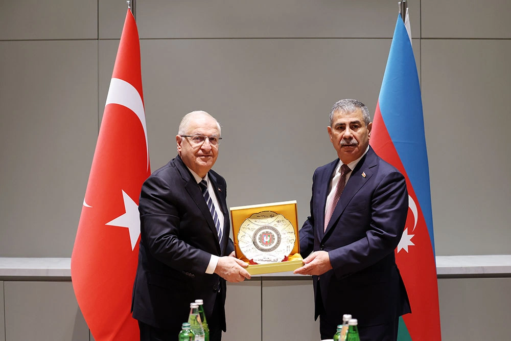 Şuşada Azərbaycan-Türkiyə müdafiə nazirlərinin ikitərəfli görüşü keçirilib - FOTO